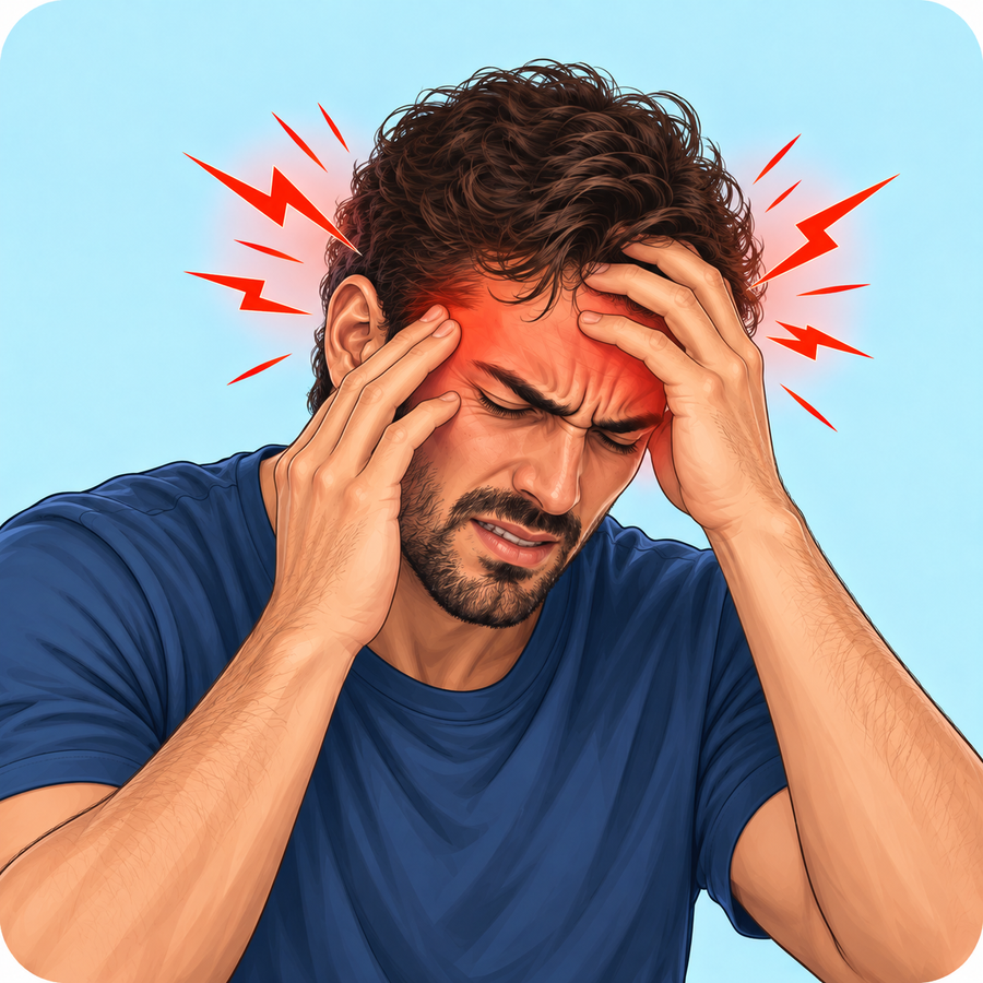 Migrañas recurrentes